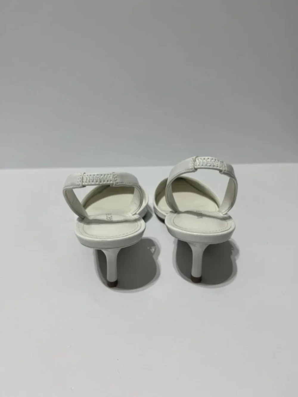 Marc Fisher Womens Iced Heels White Size 8.5 M